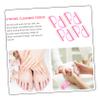 8pcs Large Unicorn Nail Dust Brush Set Professional Fingernail Cleaning Brushes for Manicure for Nail Art Enthusiasts Salon Use view 3