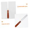 NIYANGLE Portable Wooden Handle Waxing Wand Hair Removal Spatula for Precise and Controlled Movements Lightweight Applicator Convenient for Delicate Tasks view 2