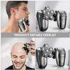 DECORNIJIA Waterproof Electric Shaver for Men 6-in-1 Multi-Functional Rechargeable Razor Beard Trimming Grooming Compact Handheld Shaving Tool view 4