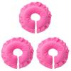 3pcs Cotton Face Cushion U Shaped Face Pillow Flight Pillow for Beauty Salon Pillows Spa Salon Massage Face Pillow Round Face Spa Cotton Pillow Pilows Travel Body Pink Neck Pad(Pink,Mediumx3pcs) view 1