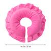 3pcs Cotton Face Cushion U Shaped Face Pillow Flight Pillow for Beauty Salon Pillows Spa Salon Massage Face Pillow Round Face Spa Cotton Pillow Pilows Travel Body Pink Neck Pad(Pink,Mediumx3pcs) view 3