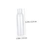 DECORNIJIA 6pcs Transparent Cap Travel Bottles for Shampoo Lotion and Liquid Soap Leakproof Empty Squeeze Containers for Toiletries for Home and Travel Use view 2