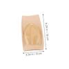 EXQUIMEUBLE 2pairs Silicone Toeless Socks for Cracked Heel Repair Moisturizing Foot Care Socks Soft and Comfortable view 2