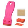 GOO GOO Tape in Hair Extension Remover Tool Kit, Scraper with 10 Replacement Blades and 6 Tape Tabs, Basic Adhesive Removal Set for Tape in Extensions view 1