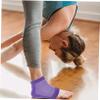 Baluue 4pairs Moisturizing Gel Heel Socks for Dry Cracked Feet Open Toe Design and for High Heel Wearers and view 4