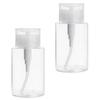 150ML Leak-Proof Travel Bottles 2Pcs Reusable PETG Liquid Holders for Cosmetics Lotions and Makeup Remover for Outdoor and Travel Use view 1