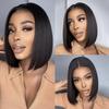 10A Straight Human Hair 4 Bundles Unprocessed Virgin Hair Natural Black Hair Extensions 50g/Pcs (10"10"10"10") view 2