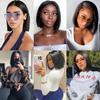 10A Straight Human Hair 4 Bundles Unprocessed Virgin Hair Natural Black Hair Extensions 50g/Pcs (10"10"10"10") view 3