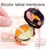 2-in-1 Day Night Double-Color Lip Mask | Jelly Moisturizing | Lip Balm & Lipstick Function | TOMATO Color view 4
