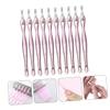 ARTSEWPLY 10pcs Multi-functional Nail Art Tool Kit for Dead Skin Removal Cuticle Care and Nail Shaping and Material for Professional Manicure and Pedicure view 3