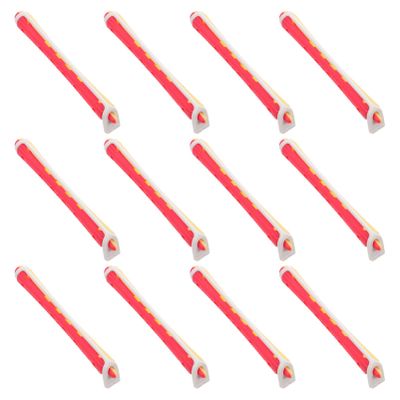 ELAYARD 12pcs Hair Curling Perm Rods for Long Hair Styling Tools Safe Light Material Jumbo Rollers for