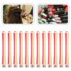ELAYARD 12pcs Hair Curling Perm Rods for Long Hair Styling Tools Safe Light Material Jumbo Rollers for view 3
