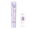 Gqudyi 2 in 1 Wet & Dry Electric Trimmer,Womens Electric Shaver for Legs Underarm,Double Head Dual Purpose Hair Trimmer,Dermave Shaver,Dual Head Design,Dual Power,for Female Shaving(Color:Purple) view 1