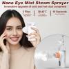 Eye Steam Sprayer, Mini Eye Mist Steam Sprayer, 3 Adjustable Temperature, Upgraded Portable Eye & Face Hydration Soother for Moisturizing & Cleaning view 3