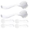 KAILIKETIY 6pcs Nail Dust Removing Brush Ergonomic Nail Cleaner Tool Fine Bristles for Manicure Cleaning for Home Use and Professional Salons view 1