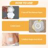 200 Pcs Castor Oil Belly Button Patch, Disposable Castor Oil Patches Belly Button, Self-Adhesive Organic Cotton, Portable, Highly Absorbent, Leak-Proof view 4