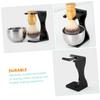 EXQUIMEUBLE 1set Stand Shaving Brush Holder and Bowl for Men Grooming Tool for Father Day Easy Storage and Non- Design view 2