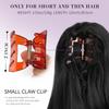 12 Inch Short Ponytail Extension - Soft Curly Pony Tails Hair Extensions, Claw Clip Ponytail Extension, Natural Short Hair Extensions Ponytail, Synthetic Hair Pieces for Women (Color: Black Brown) view 2