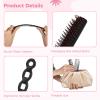48 Pcs Hair Grooming Set, 24 Detangling Brushes & Combs, Individually Wrapped For Curly & Thick Hair view 4