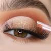 2 Color Eyeshadow Stick Set, Portable 2 Tone Eyeshadow Gradient Stick Glitter Gradient Waterproof Eye shadow Pen for Eye Make Up Tool (4 PCS)(PINK) view 2