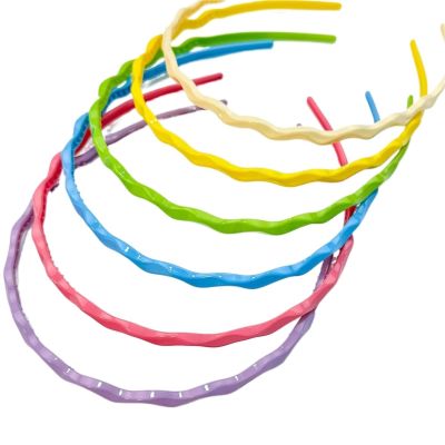 XINGLIANG Headbands 6PCS Women Hairband Wave Headband