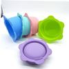 OATIPHO Silicone Wax Melting Bowl Set 2pcs Foldable Face Mask Mixing Bowl for Removal Tool Compatible Wax Warmers view 3