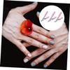Baluue 3pcs U Shaped Nail Clipper Durable Stainless Steel Nail Trimming Tool for Family Elderly Women view 4