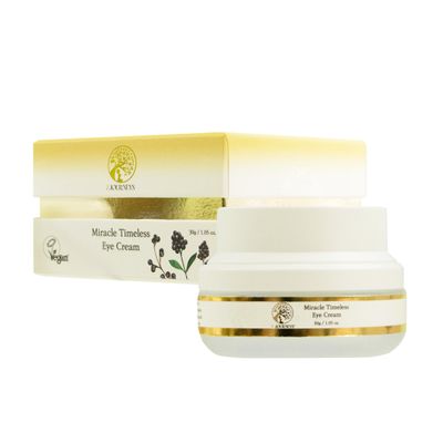 7 JOURNEYS Miracle Timeless Eye Cream 30g Hydrating, Brightening & Firming with Peptides, Niacinamide, Acai & Meadowfoam for Delicate Under Eye Area Suitable for All Skin Types