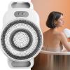 Electric Shower Brush for Body,Wall Mounted Back Scrubber for ShowerExfoliating Soft Bristles,Hands-Free Wall-Mounted Design, Back Scrubber for Shower, Perfect for Men and Women view 1