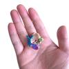 Tiny Butterfly Hair Clips,Novelty Acetate Hair Clip,Small Claw Clips for Women,Pack of 2 view 3