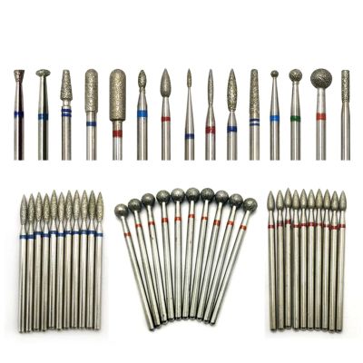 Nail Drill Bits Diamond Cutters 10Pcs(C0210D-M(D))