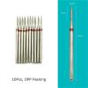 Nail Drill Bits Diamond Cutters 10Pcs(C0210D-M(D)) view 3