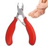 Cuticle Nipper Stainless Steel Ergonomic Grip Precise Trimming Cuticle Cutter Trimmer with Protective Cover for Home Nail Care and Salon Use view 4