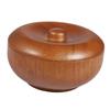 GALPADA 2pcs Wooden Shaving Bowl Lid Men Shaving Soap Bowl Men for Home Barber Shop Salon view 4