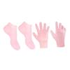 ELAYARD Moisturizing Callus Remover Socks and Gloves Set 2-Piece Foot Care Kit for Cracked Heels Softening and Hydration Suitable for Skin Types view 1