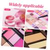 Beavorty 3sets Portable Eyeshadow Cases Refillable Blush Powder Organizers for Travel and Compact Lightweight Makeup Storage Aluminum Pans view 3
