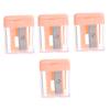 GALPADA 4pcs Brow Pencil Sharpener Makeup Tool for Eyebrow Pencil Eyeliner Sharpener Single Hole Women Cosmetic Tool view 1