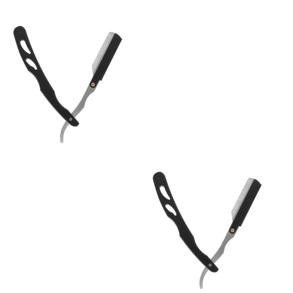 Beaupretty 2pcs Hand for Men Manual Shaving Tool for Beard Eyebrow Grooming - Handle for and Smooth Shaving