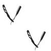 Beaupretty 2pcs Hand for Men Manual Shaving Tool for Beard Eyebrow Grooming - Handle for and Smooth Shaving view 1