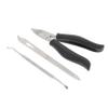 Baluue 1set Compact Stainless Steel Dead Skin Trimmer and Nail Clipper Portable Manicure and Pedicure Tool for Home and Salon Use Ergonomic Design for Comfortable Handling view 1