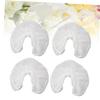 Alipis 50pcs Disposable Non-Woven U-Shaped Headrest Covers for Massage Spa and Travel Soft Comfortable Pillowcase for Hotel Thick Design view 4