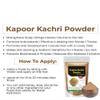 TV Kapoor Kachri Powder Herbal Supplement for Hair Care & Scalp Health 100gm view 2