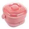 Healvian Electric Wax Heater Foldable Silicone Pot Efficient Hair Removal Wax Warmer for Home and Salon Use Easy to Clean Nonstick Design Us view 1