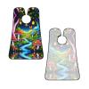 UTRSIFB Waterproof Beard Trimming Bib Mushroom Trippy Magic Butterfly Art, Non-Stick Hair Catcher, Ideal for Men's Shaving & Grooming Sets view 2
