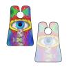 UTRSIFB Beard Hair Catcher Cape, Non-Stick Bib for Men's Shaving, Waterproof, Trippy Eye Magic Mushrooms view 2