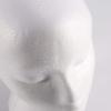 gihusrzx Foam Mannequin Head (1 Pack) - White Foam Wig Stand Head Model for Wigs, Hats, Masks, Hairpieces, Arts, Crafts, DIY Projects, Salon Display, Salon Home and Travel Use White view 4
