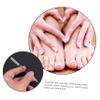 Baluue 6pcs Double-Sided Crystal Glass Nail File Set Manicure Tools for Smooth Filing and Cuticle Care for Home and Salon Use view 3