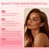 Tanning Drops - Drinkable Natural Tanning Supplement, Made with Organic Ingredients, Moisturizing Bronzing Tanner for Face and Body, Drinkable Sunless Tanning Drops. view 2