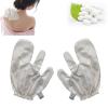 2025 New Garshana Gloves Raw Silk Massage Gloves Ayurvedic Massage, ayurveda garshana Gloves,100% Raw Silk Gloves for Dry Brushing (2 PCS) view 1