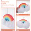 Baluue 2pcs Kids Bath Sponges, Rainbow Design Shower Scrubbers, Exfoliating Sponge for Children, Kids Body Scrubber Multi-Color view 3